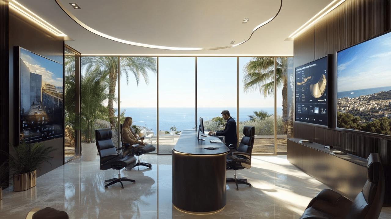 agence immobilière de luxe à Antibes