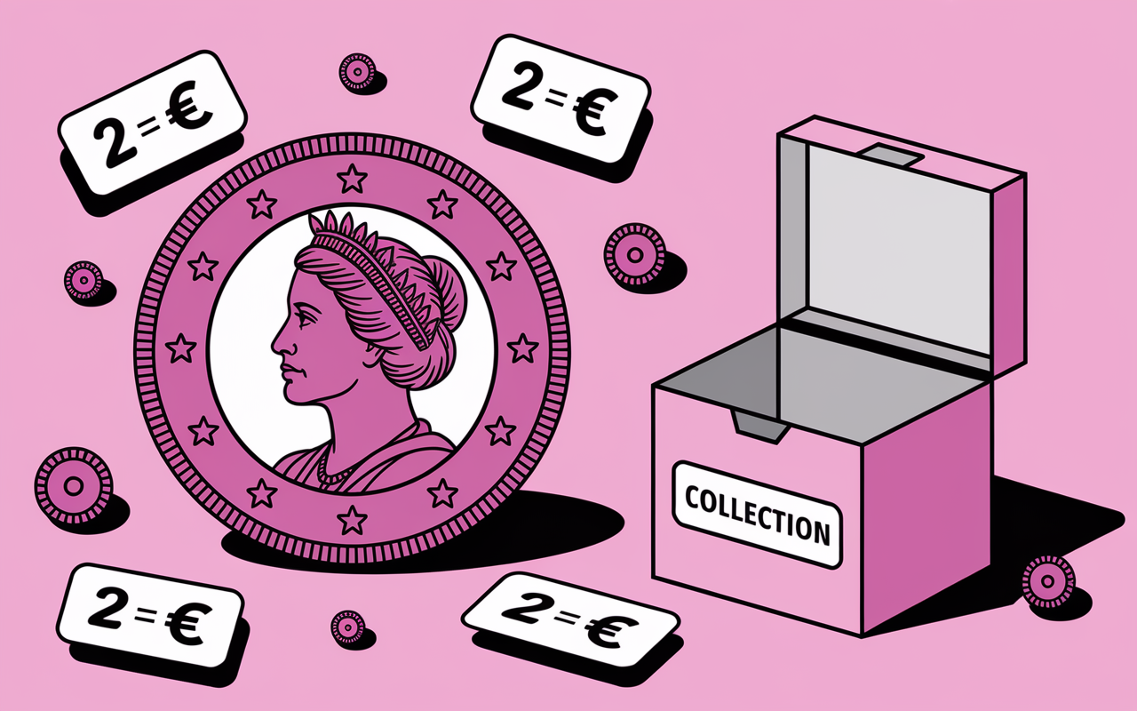 Valeur réelle de la pièce de 2 euros femme avec taureau 2002 : démêler ...