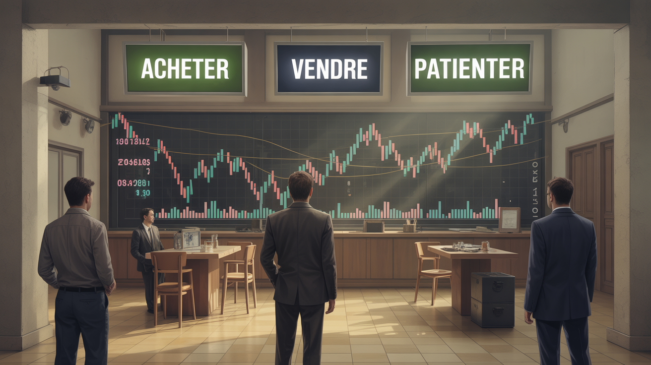 Panels acheter vendre patienter Bourse Stellantis 2025