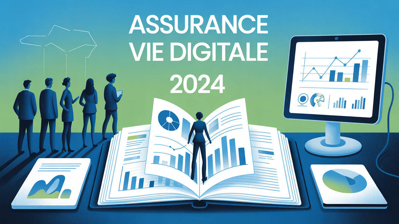Visuel assurance vie digitale 2024, dossier et analyse sécurisé