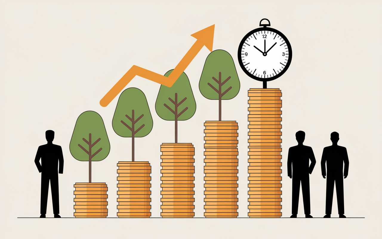 buy and hold croissance interets composes
