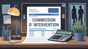 illustration commission d intervention frais bancaires