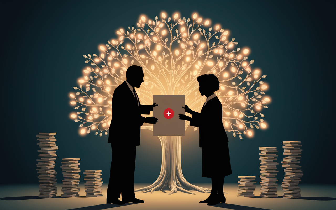 Image seniors transmettant patrimoine contrat de capitalisation