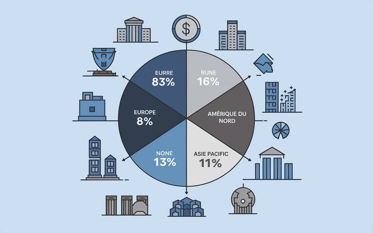 credit prive europeen portefeuille piechart diversification