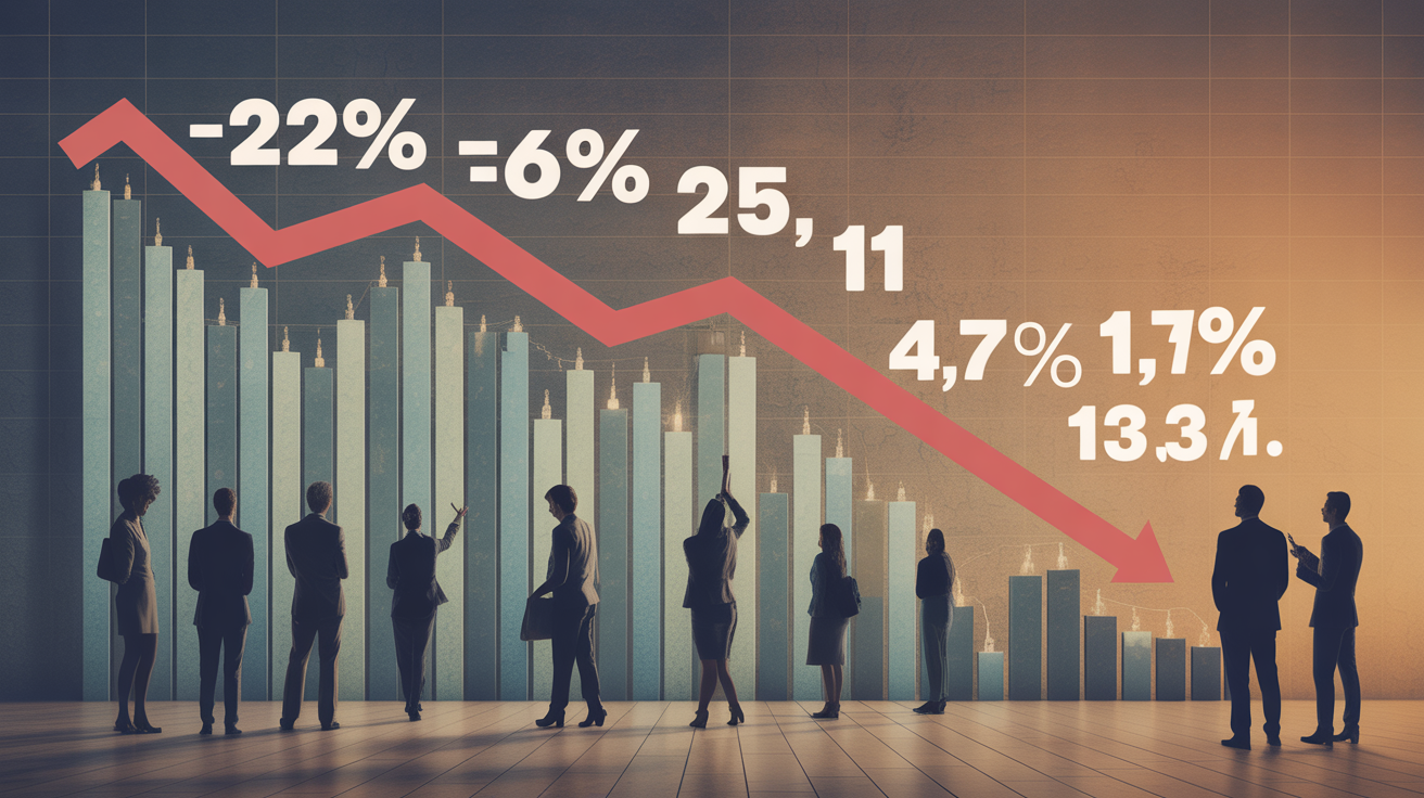 Tableau donnees historique baisse stabilisation action Pernod Ricard