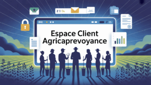 tableau de bord espace client Agricaprevoyance sécurisé