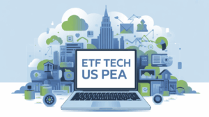 Illustration ETF TECH US PEA finance responsable