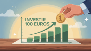 Investir 100 euros table graphique croissance