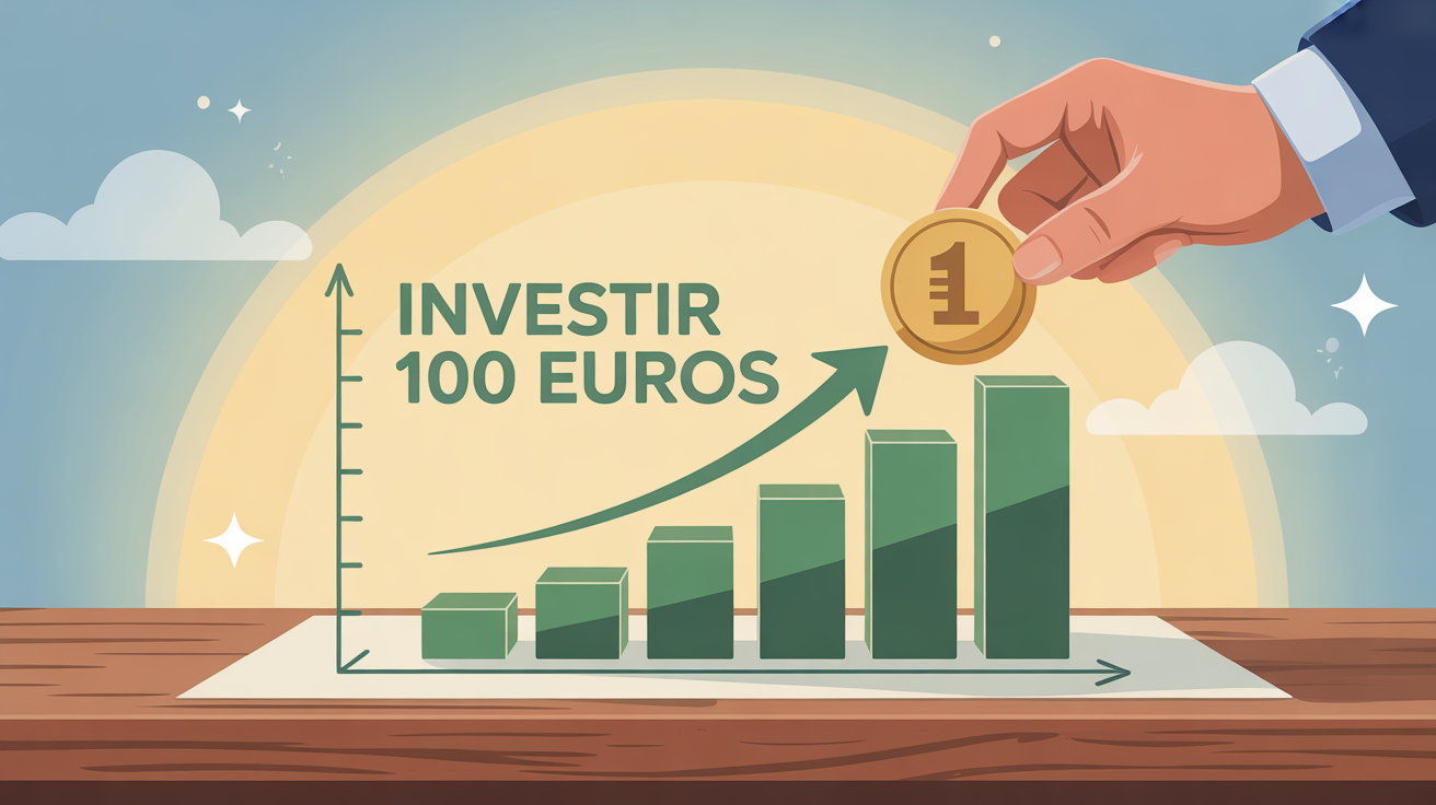 Investir 100 euros table graphique croissance