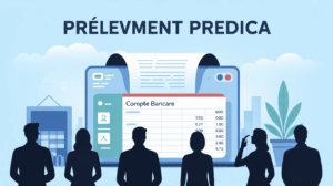 Prelevement Predica sur compte bancaire et assurance vie