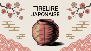 Tirelire japonaise artisanale branches cerisier SEO