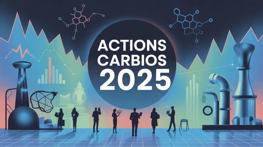 Illustration Actions Carbios 2025 analyse boursière et graphique