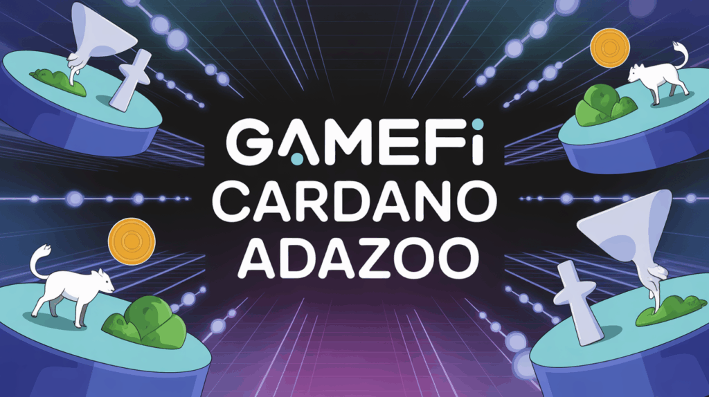 Univers GameFi Cardano ADAZOO animaux tokens terrains