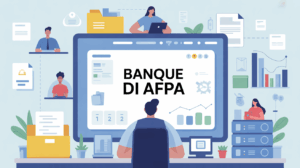 Plateforme Banque DI AFPA avec dossiers et utilisateurs numériques