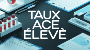Tableau sang analyse taux ACE eleve