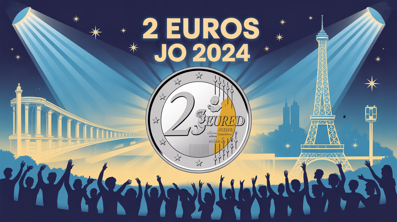 piece 2 euros JO 2024 officielle illustration