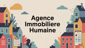 Agence immobilière humaine Patricia4RealEstate illustration ville