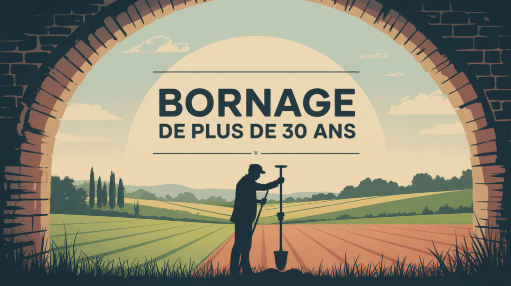terrain bornage plus de 30 ans prescription acquisitive