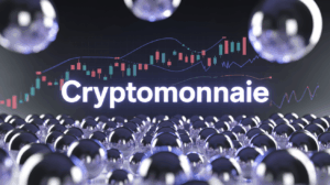 illustration bulle crypto cryptomonnaie fonds sombre
