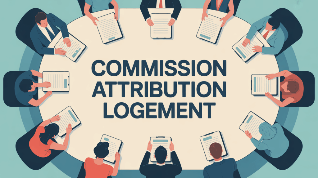 illustration commission attribution logement sociale dossiers