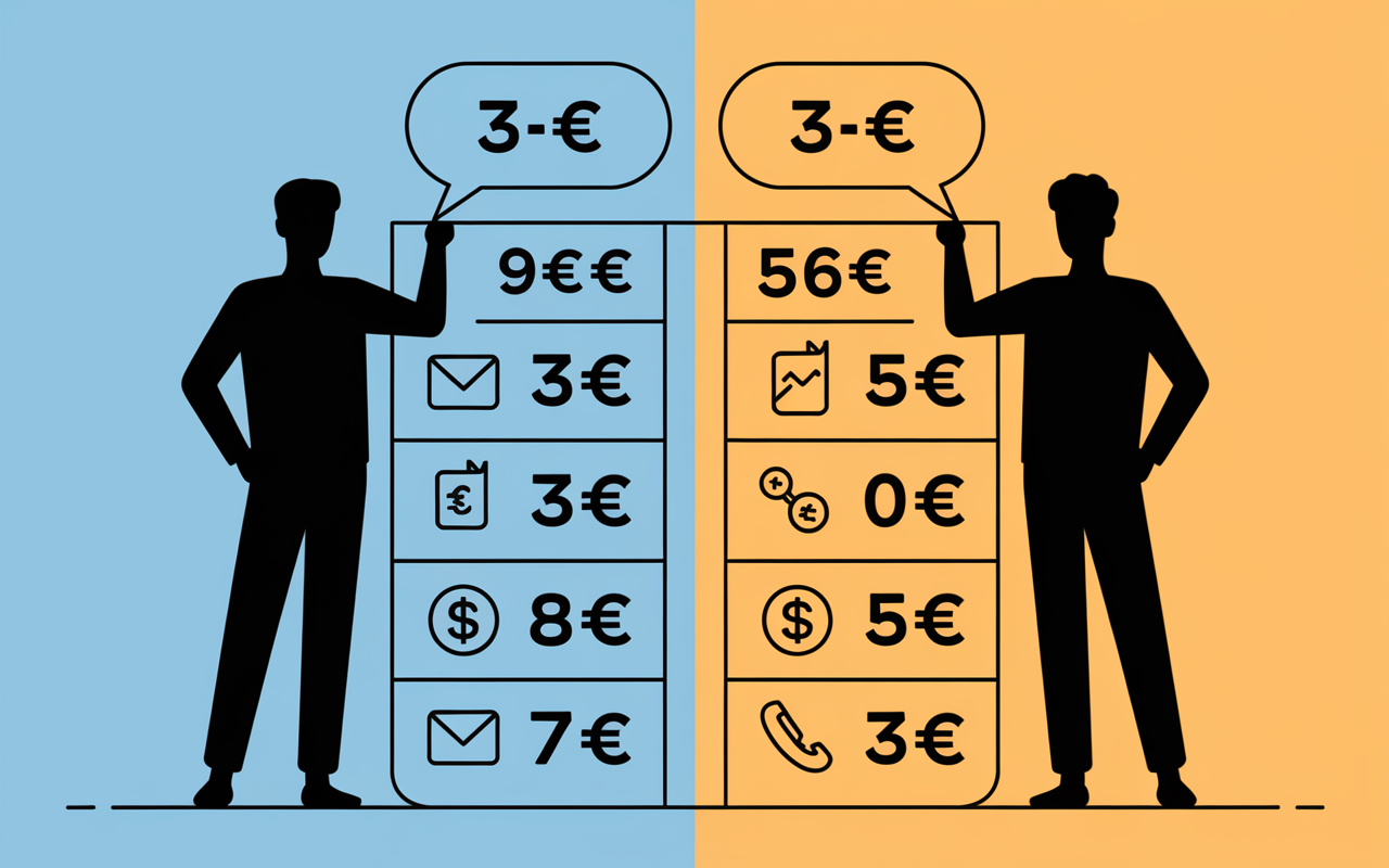 Tableau comparatif applications pour gagner de l'argent rapide