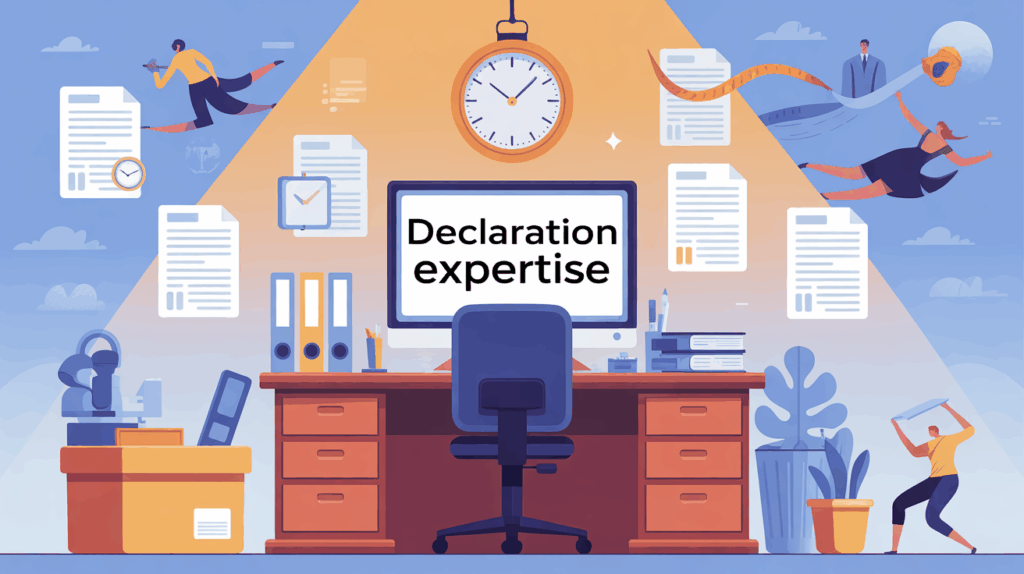 Bureau lumineux Declaration Expertise securite et accompagnement