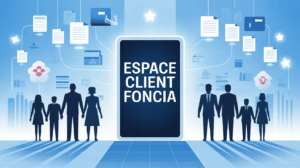 Portail digital Foncia espace client securise