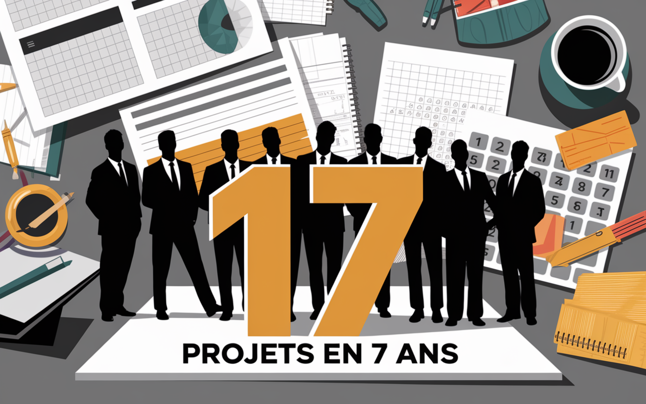 Reunion transactionnelle chiffres 17 projets Sene Cie
