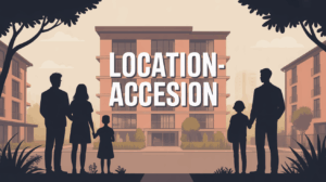 Quartier moderne famille location accession