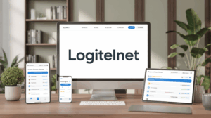 Interface Logitelnet espace client Société Générale sur appareils