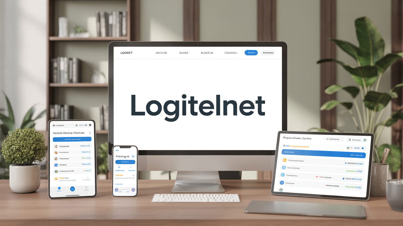 Interface Logitelnet espace client Société Générale sur appareils