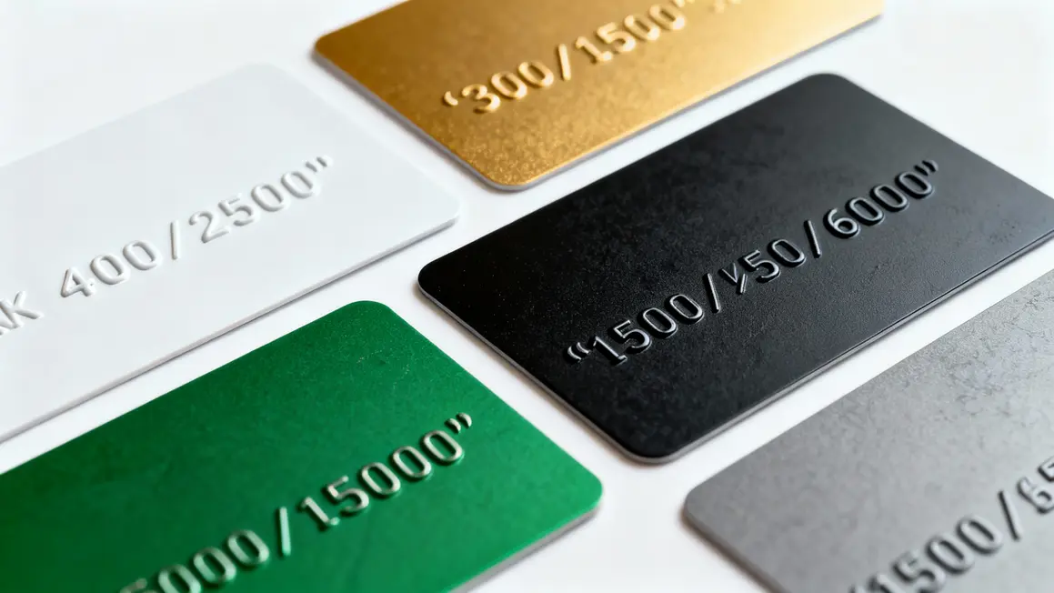 Tableau 5 cartes Mastercard Crédit Agricole plafonds en chiffres