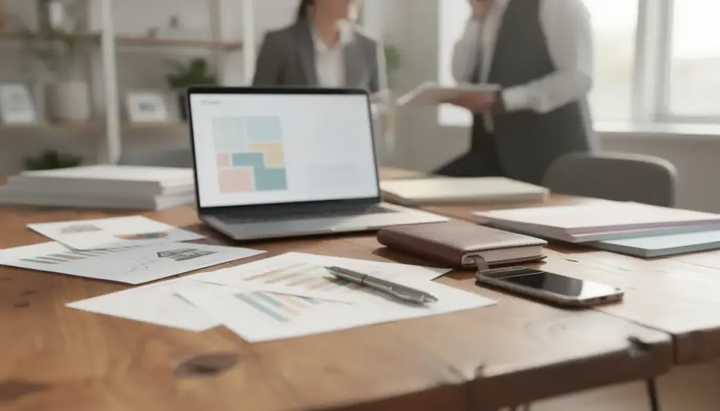 Gestion pret immobilier ordinateur portail web documents