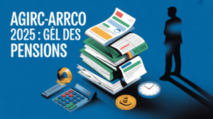 augmentation retraite 2025 agirc-arrco, gel des pensions