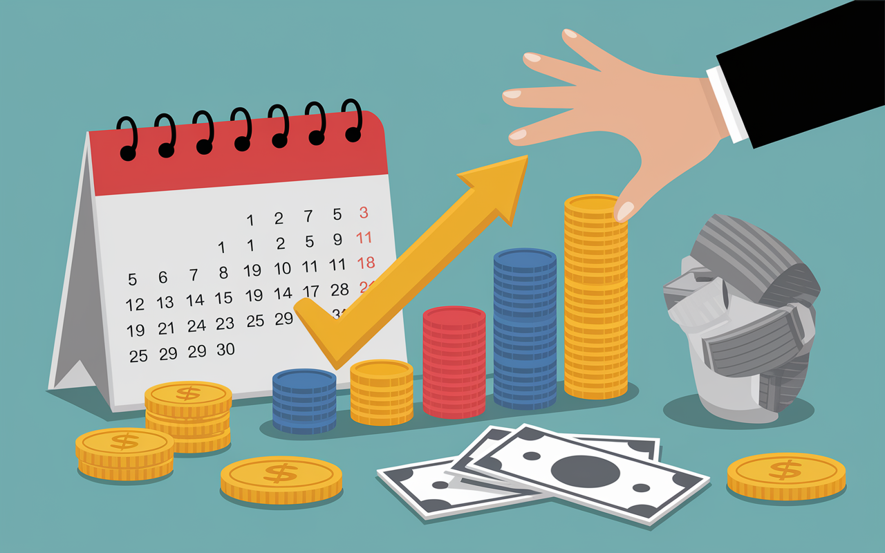 chiffres calendrier hausse augmentation retraite 2025