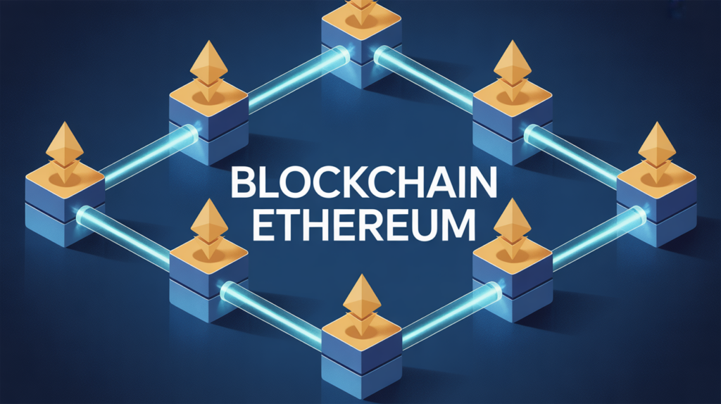 blockchain ethereum etherscan illustration
