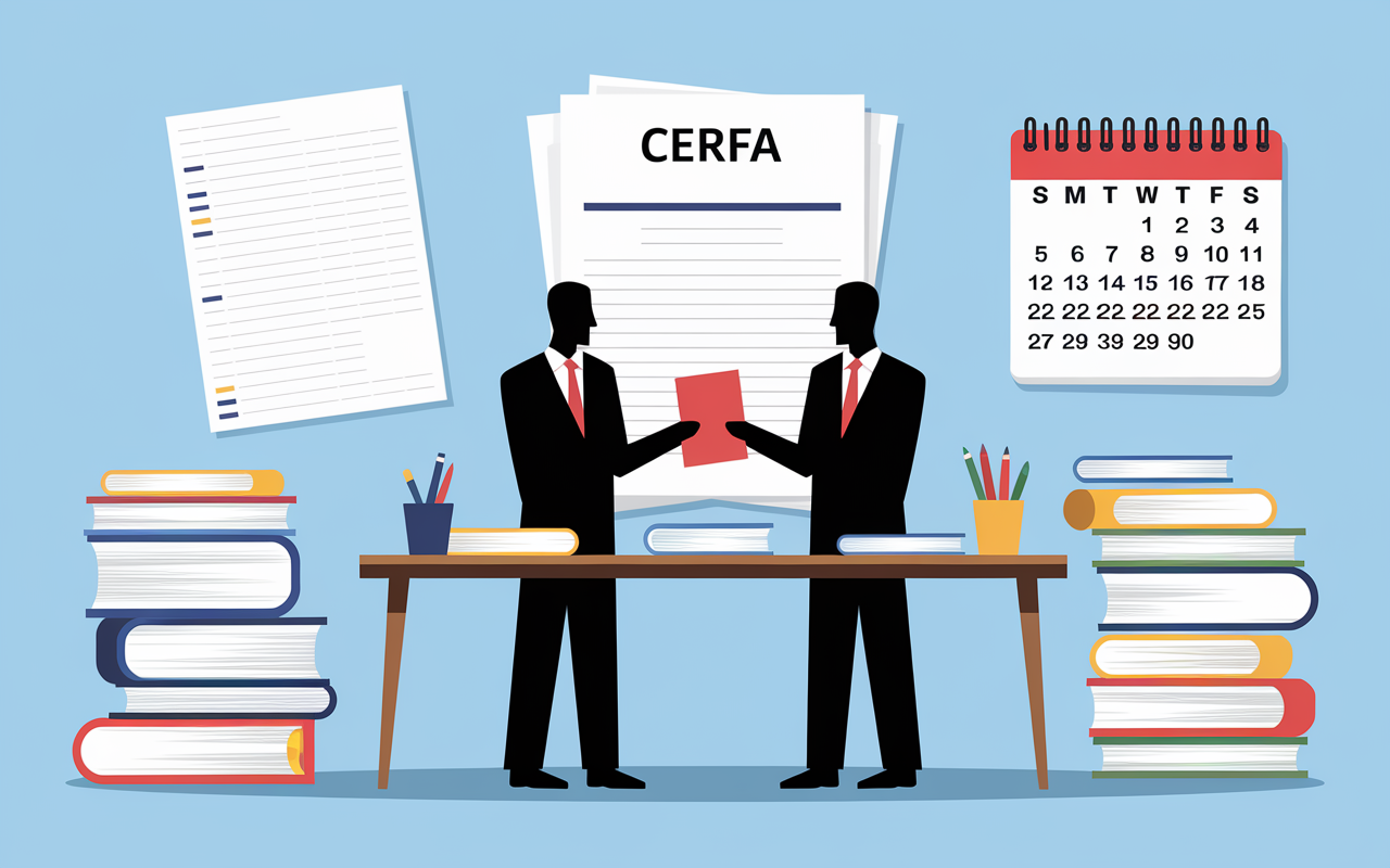 conge fiscal demarches echange documents