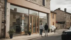 devanture agence immobilière Druot Aveyron