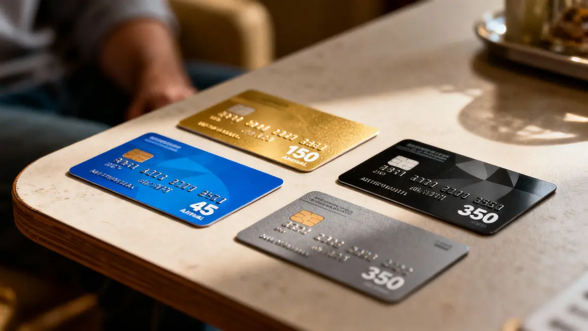 Quatre cartes Mastercard Crédit Mutuel designs couleurs