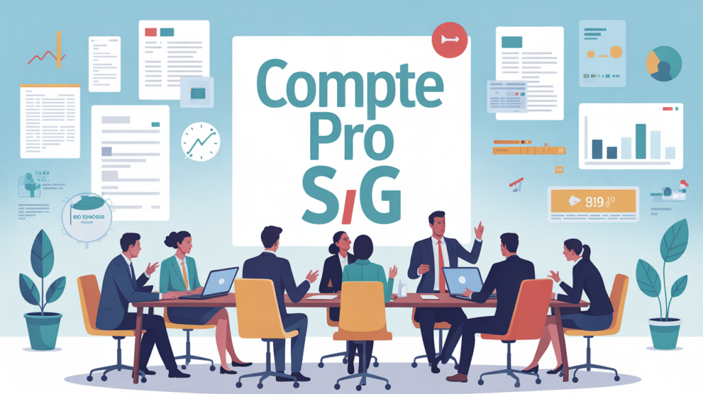 Réunion équipe compte pro societe generale pro