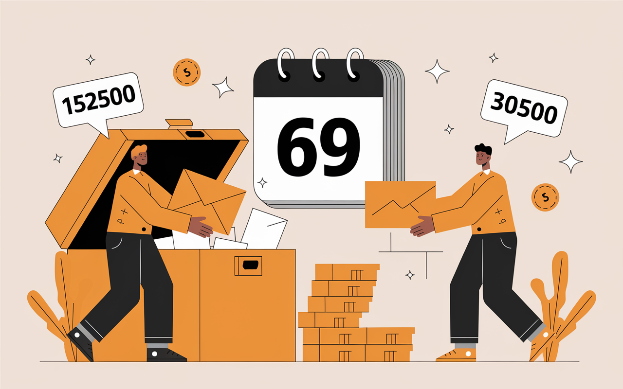 Avantage fiscal de l'assurance vie avant 70 ans, calendrier 69 ans et chiffres clés