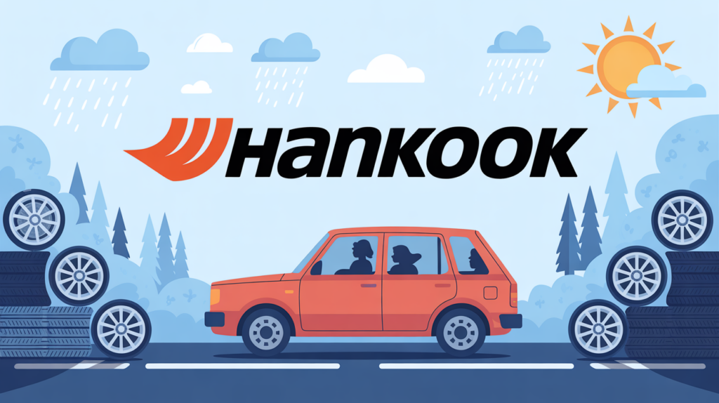 avis pneu hankook voiture famille route météo