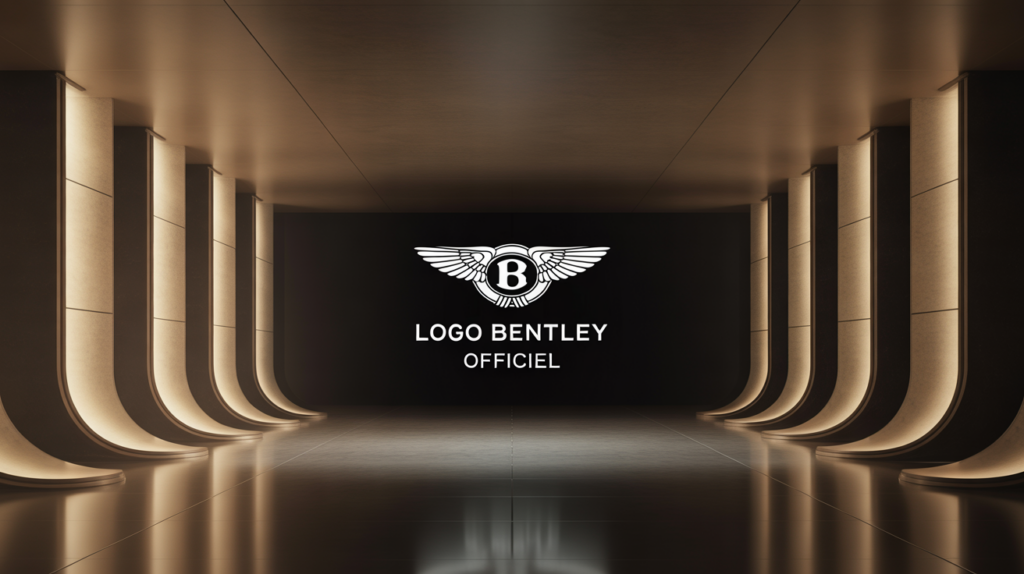 bentley logotipo emblème luxe sombre
