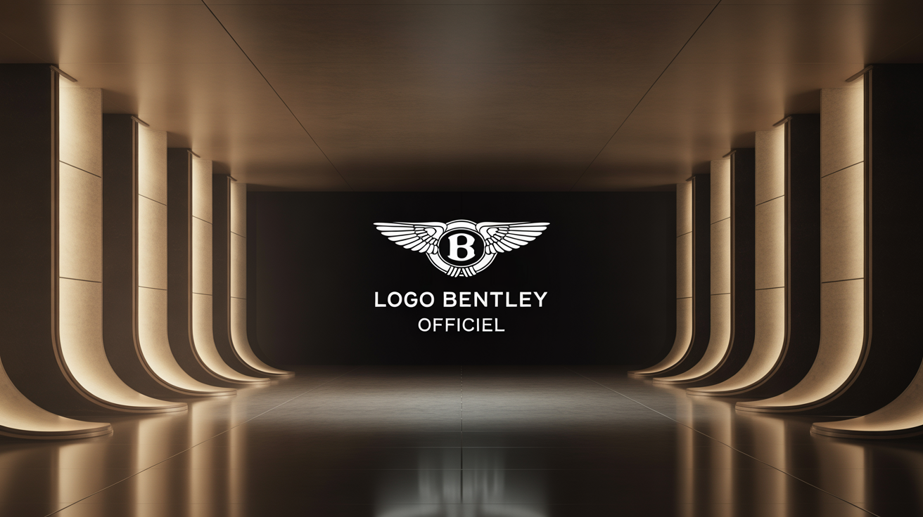 bentley logotipo emblème luxe sombre