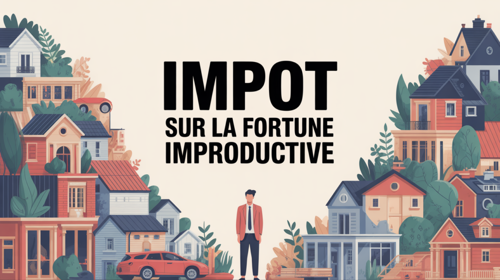 illustration impot sur la fortune improductive biens