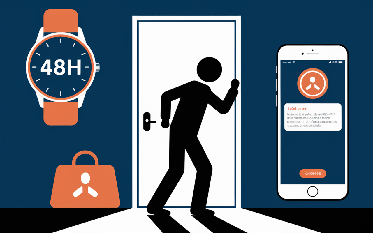 perte de clés assurance recherche notification urgence