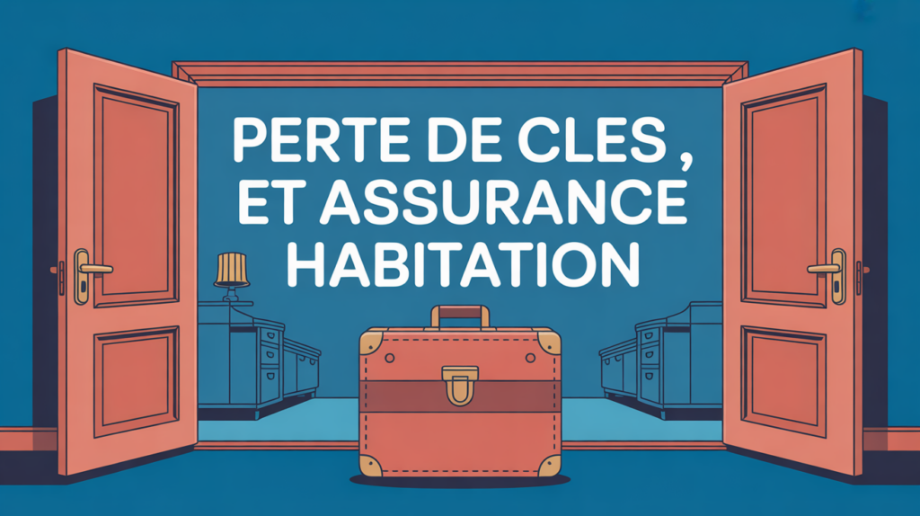 perte de clés assurance porte ouverte et trousseau