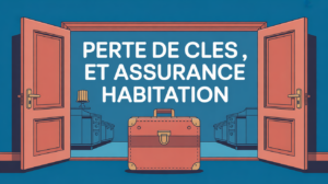 perte de clés assurance porte ouverte et trousseau