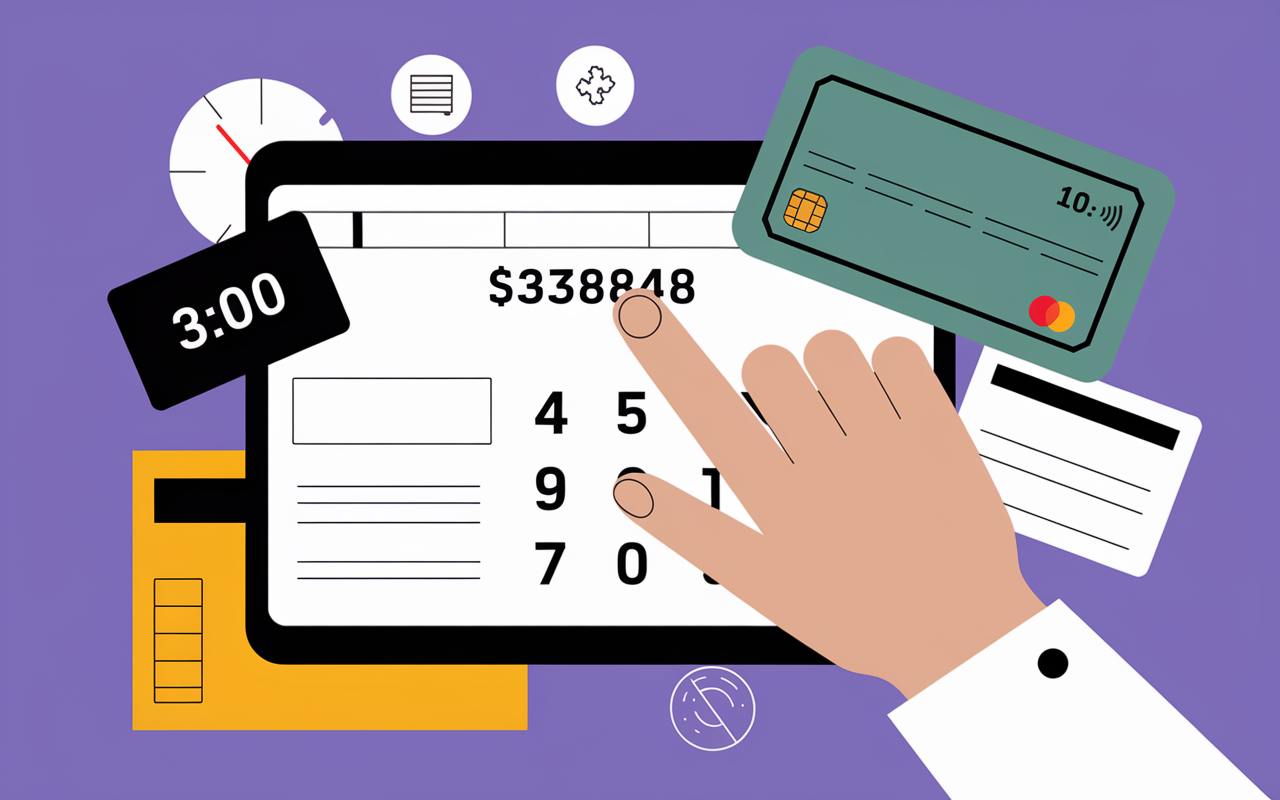 Telepaiement saisie paiement chrono 3 minutes
