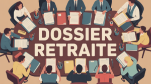 aide pour dossier retraite autour table documents